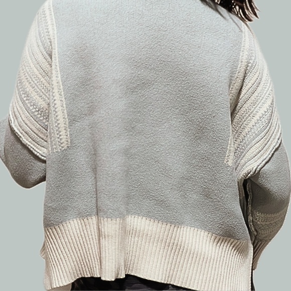 Altar'd State Cowl Neck Patterned Jumper - Picture 2 of 4